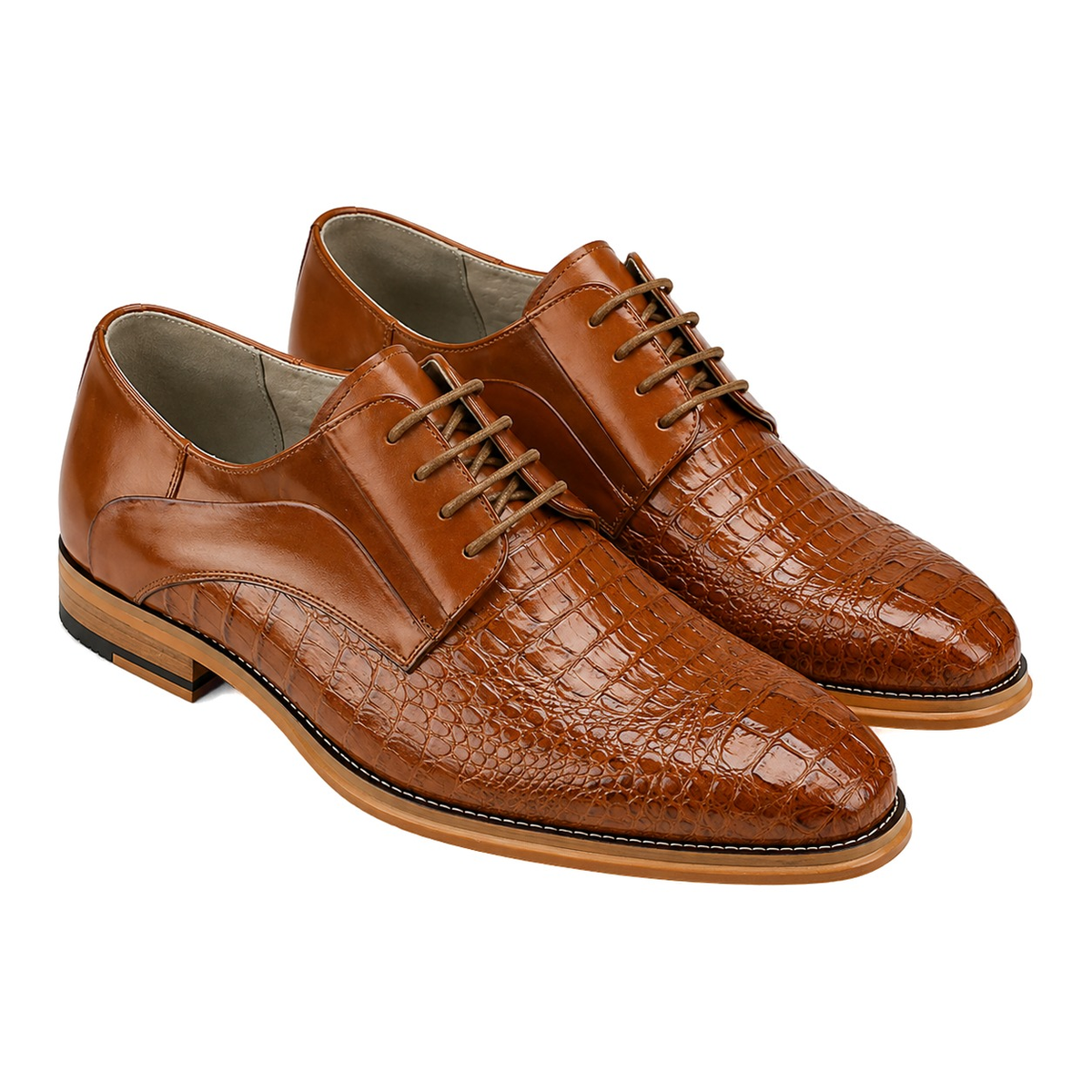 GIOVANNI Mason/Tan Leather Shoes - Product image 2 - 0aa80741-721d-4d1b-adfb-8cd2818bab81-bg-white.png