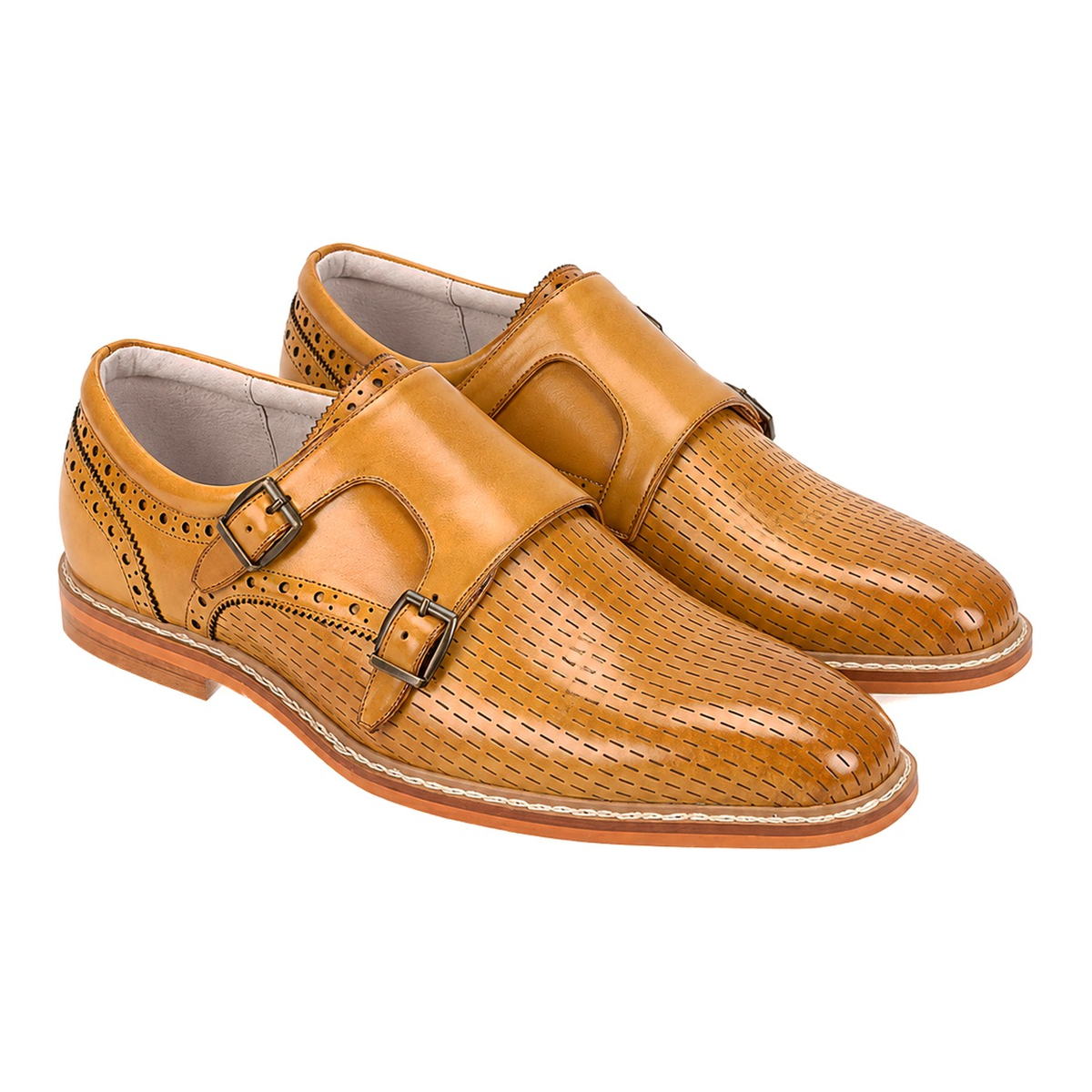 Giovanni Double Monk Straps Scoth Rocky Leather Shoes - Product image 2 - 1c0721e1-ca5f-48c1-88de-4bc0e672fdcc-bg-white.png