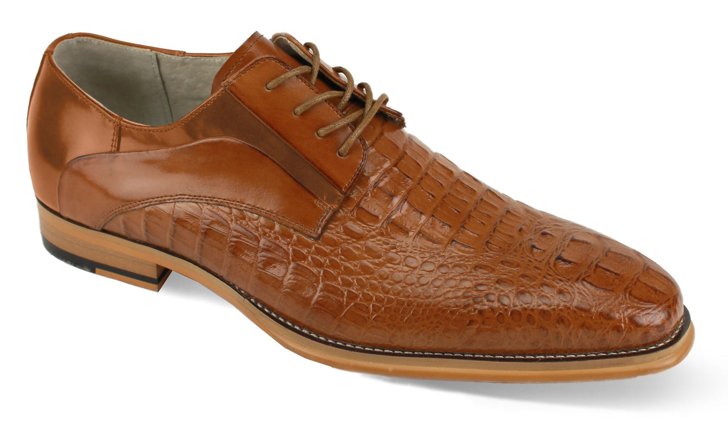 GIOVANNI Mason/Tan Leather Shoes