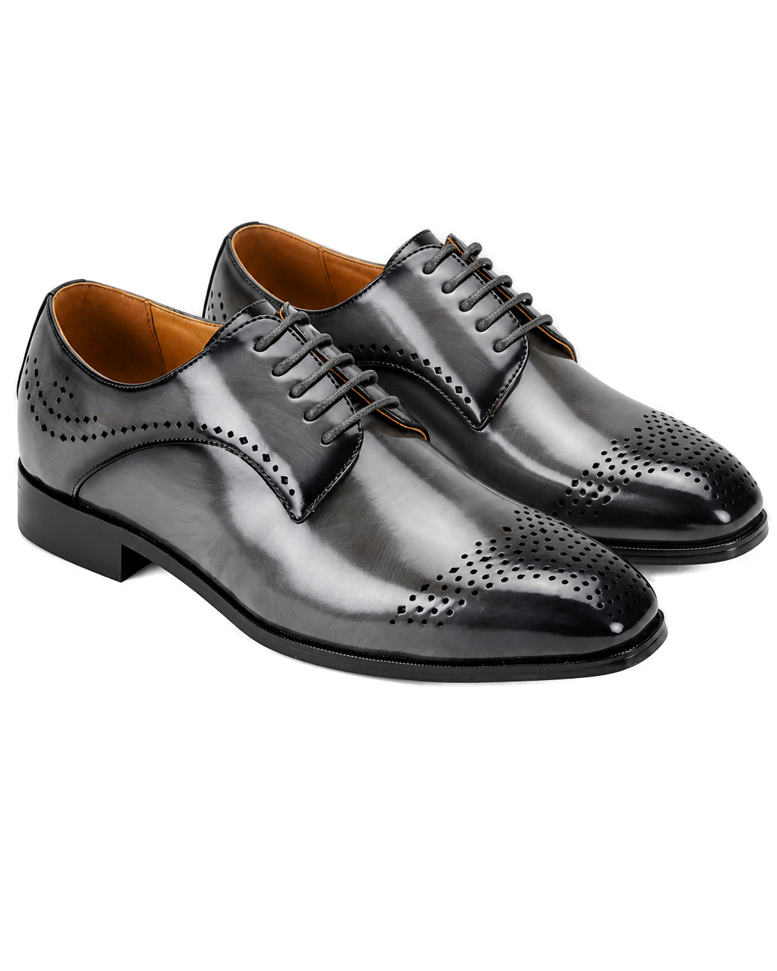 LACE-UP DRESS SHOE GREY - Product image 2 - 4eae89c4-a2f4-4406-9172-a81f76280663-bg-white.png