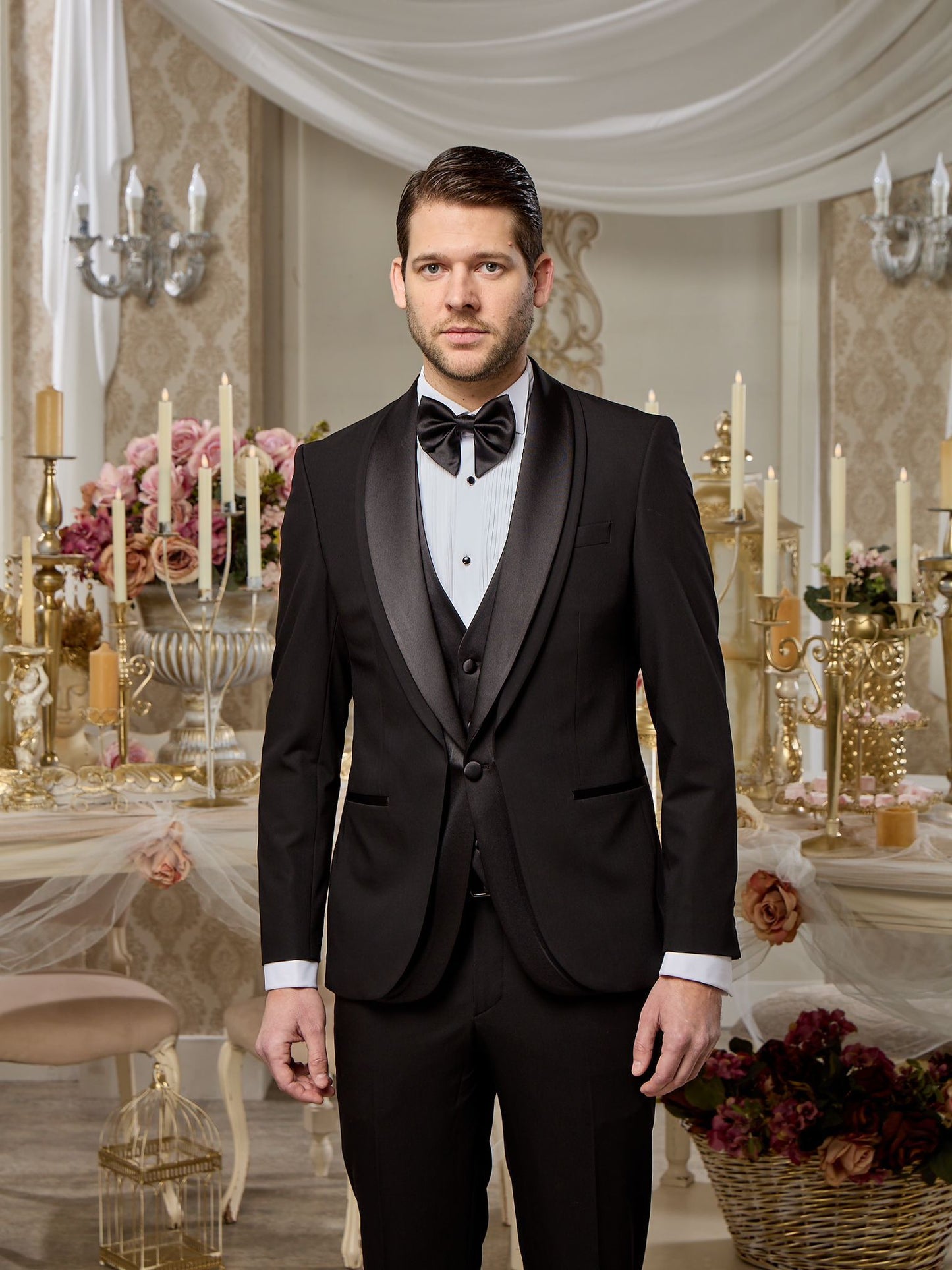 Eclipse Black Full Suit - Made in Turkey