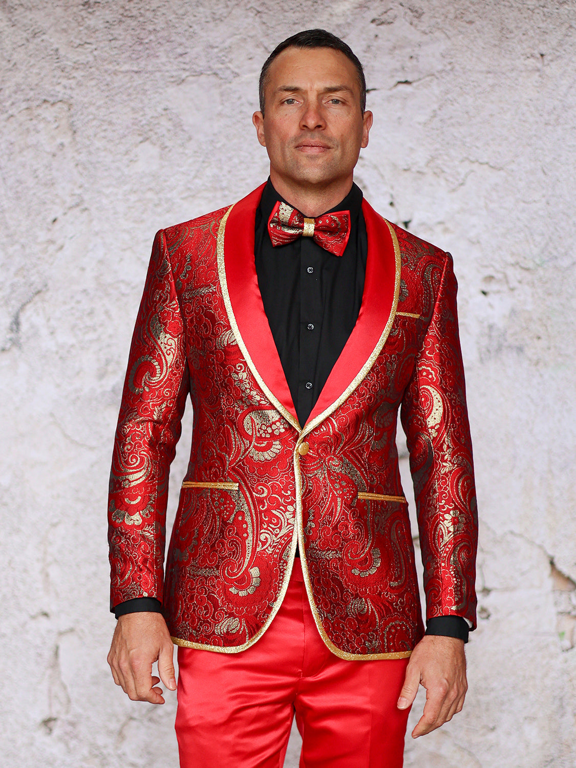 manzini-blazer-RedGolden