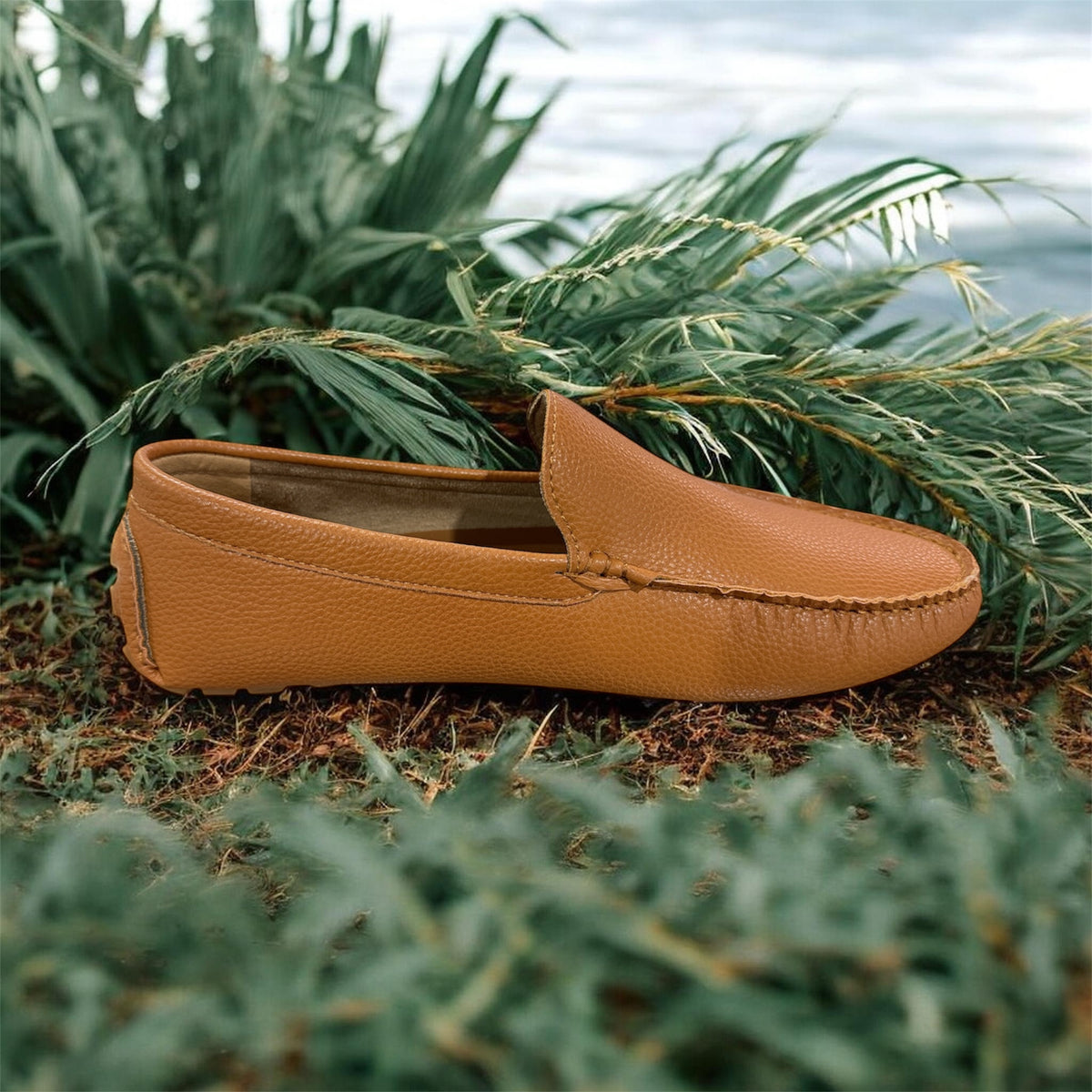 Men’s Classic Cognac Leather Loafer