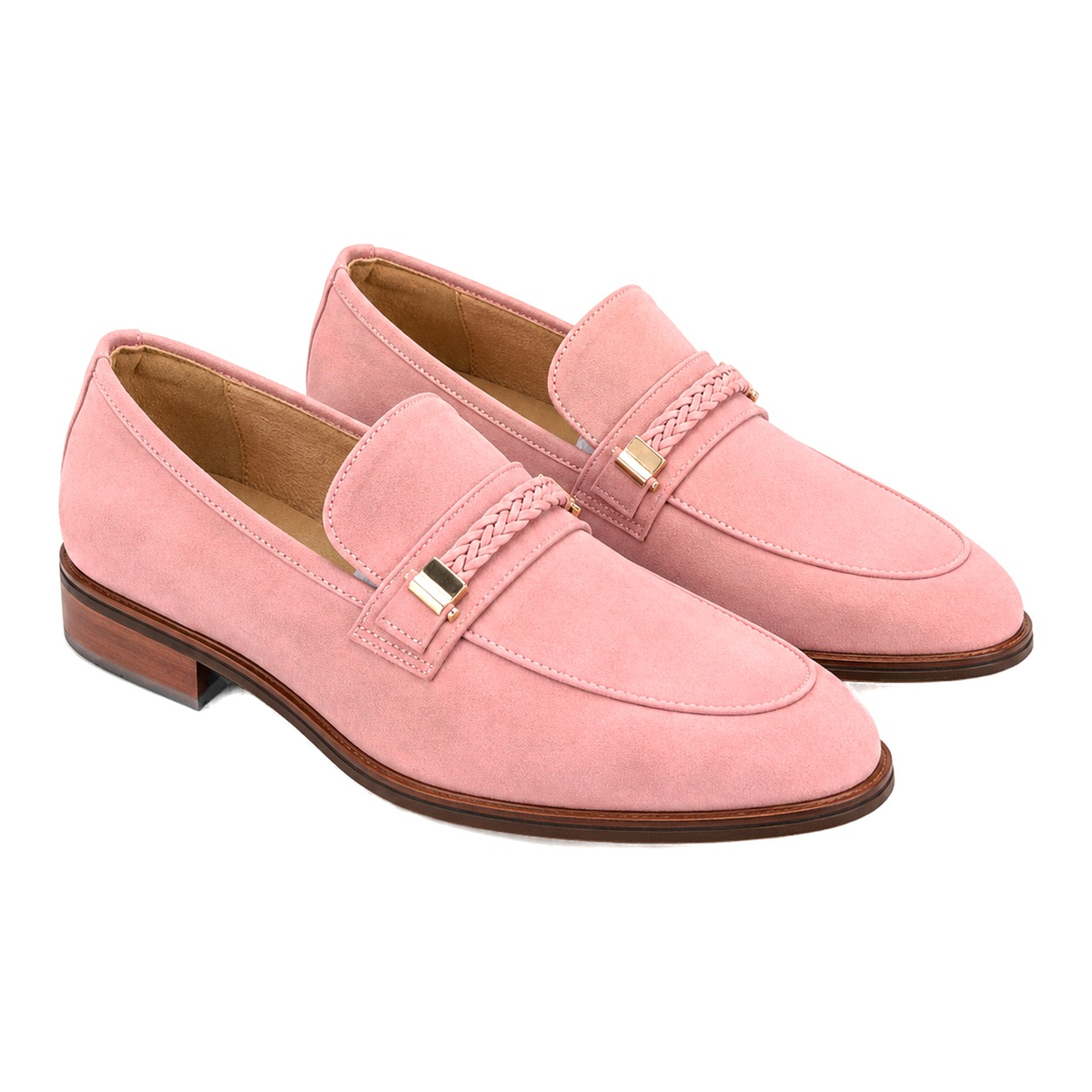 Moc Toe Woven Strap Slip-on Men's Dress Shoes Lilac - Product image 2 - c072632b-0527-4d58-9b44-f3b0033faa93-bg-white.png