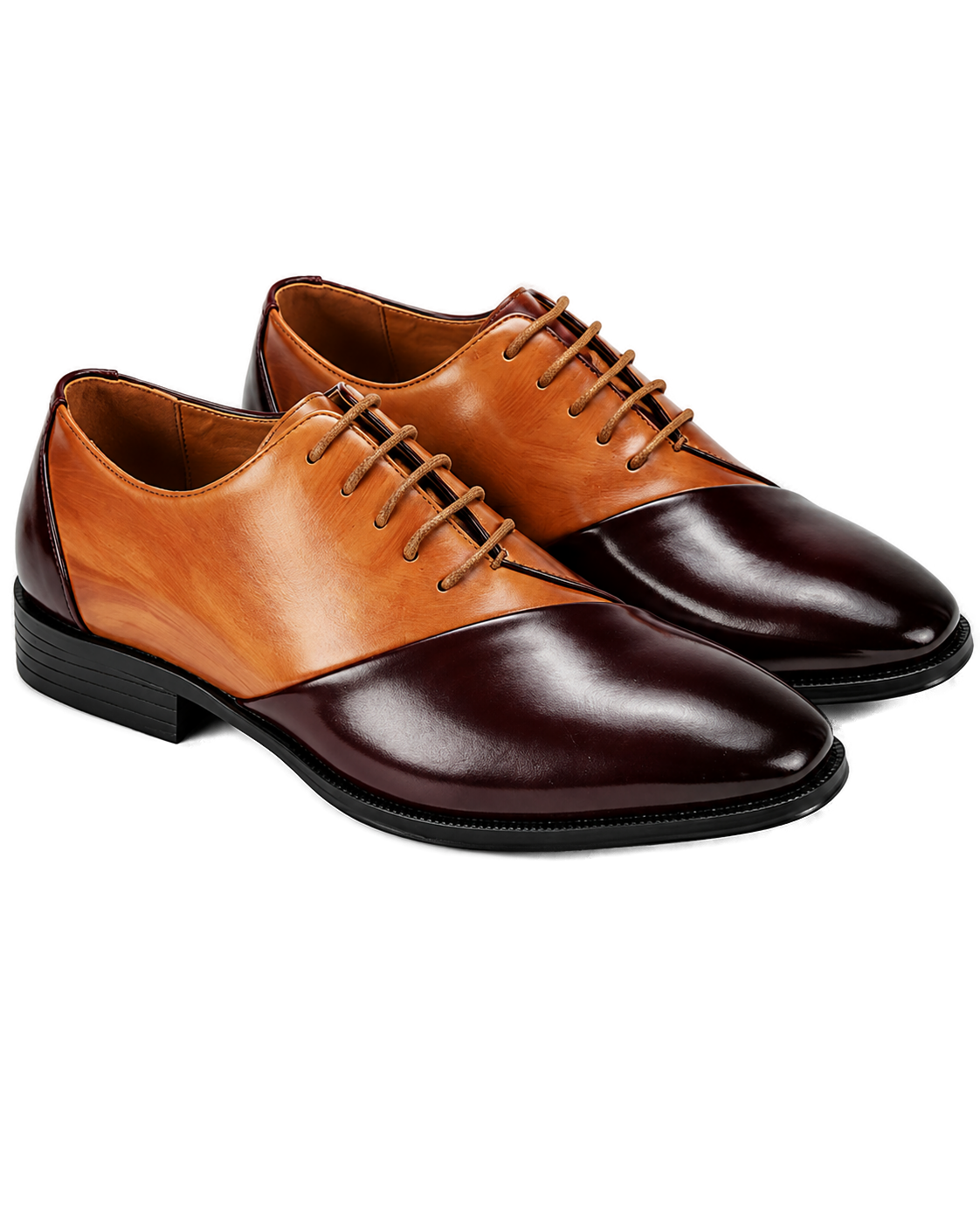 Two-Tone Burgundy/Tan - Product image 2 - e06d77ae-9c2d-4892-b878-338e388ad1c1-bg-white.png