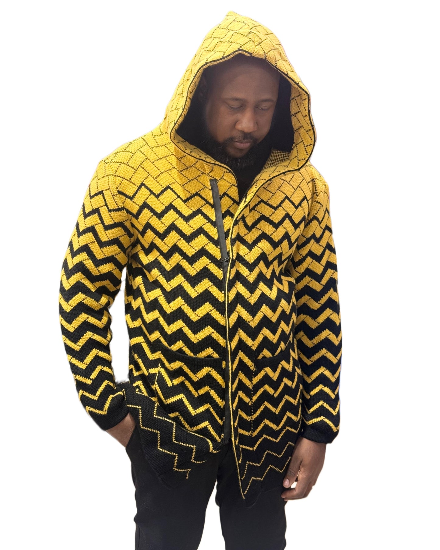 LCR Black Edition Sweater Yellow and Black