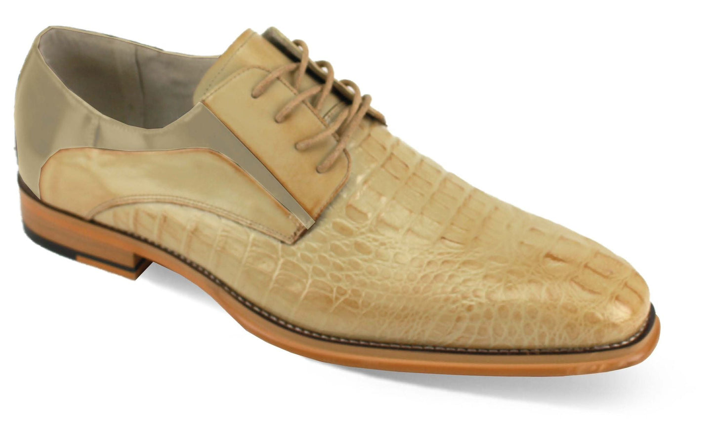 GIOVANNI Mason/Natural Leather Shoes