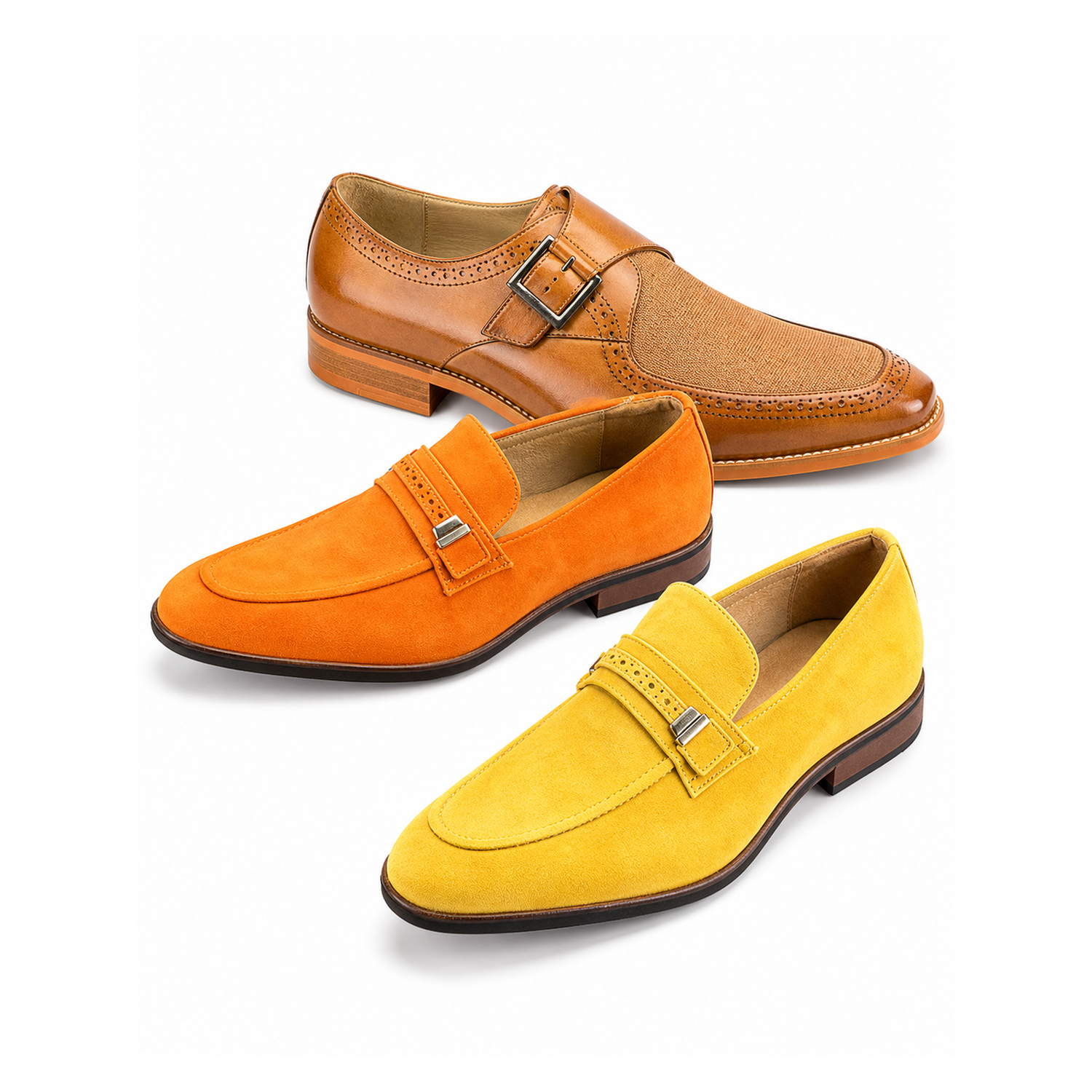 Men's dress shoes collection cover