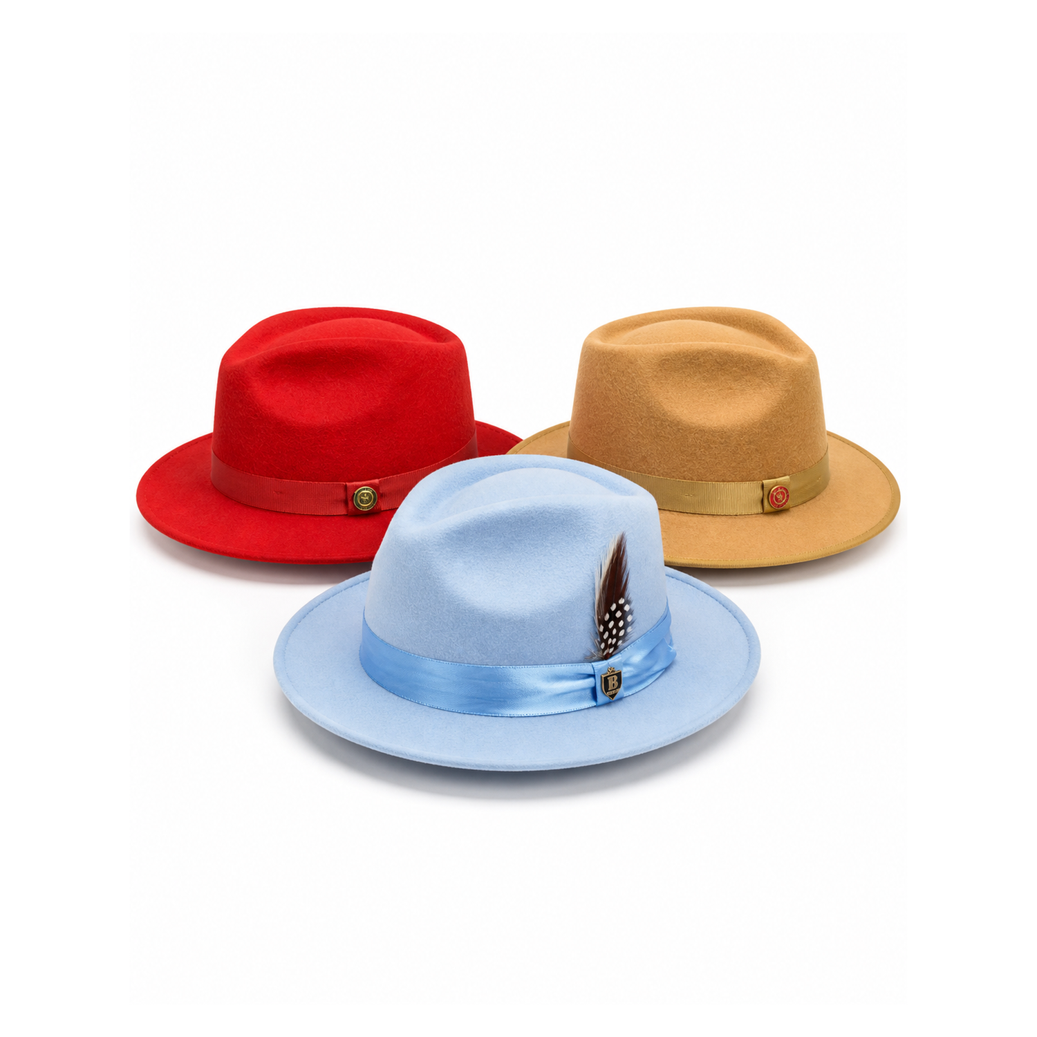 Men's dress hats collection cover