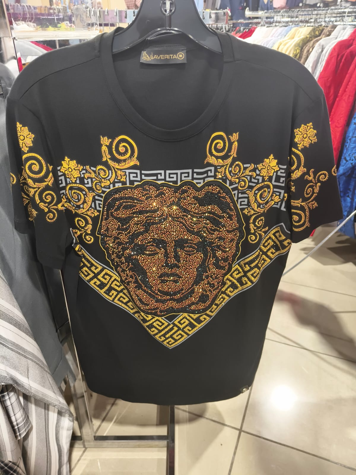 George V Medusa Crest Short Sleeve T-Shirt - image 1