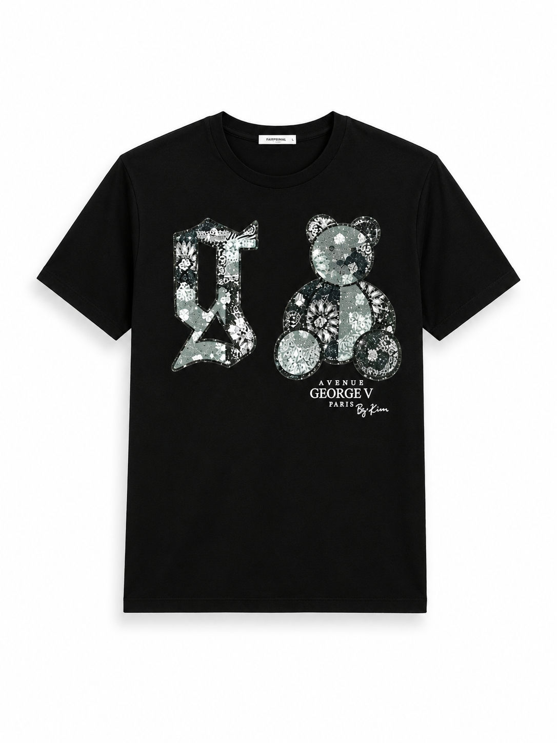 George V Bear G Short Sleeve T-Shirt - Black - product-only - 01fcb869-9bd7-4ebe-bb30-68357e49e12b.png
