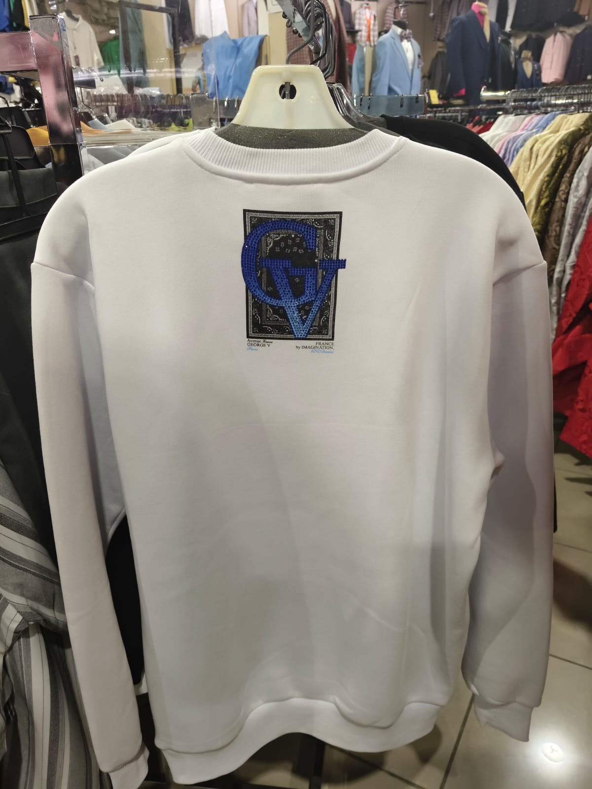 George V Monogram Crest Sweatshirt - image 3