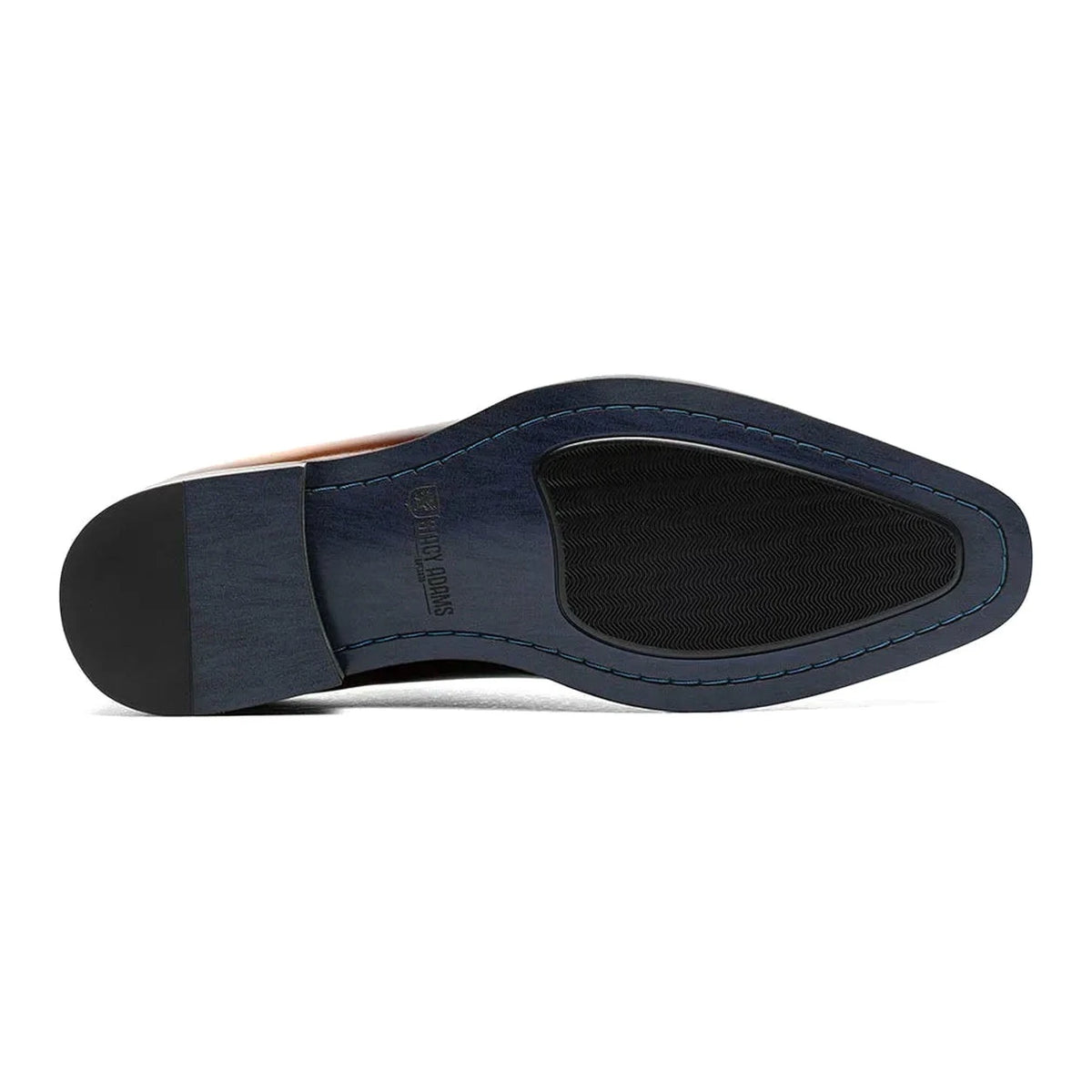STACY ADAMS SHAFFER PLAIN TOE OXFORD – COGNAC MULTI