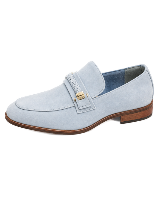 Moc Toe Woven Strap Slip-on Men's Dress Shoes Blue - Product image 1 - 0779f38c-86ae-4756-9a5c-568ed0520e4a-bg-white.png