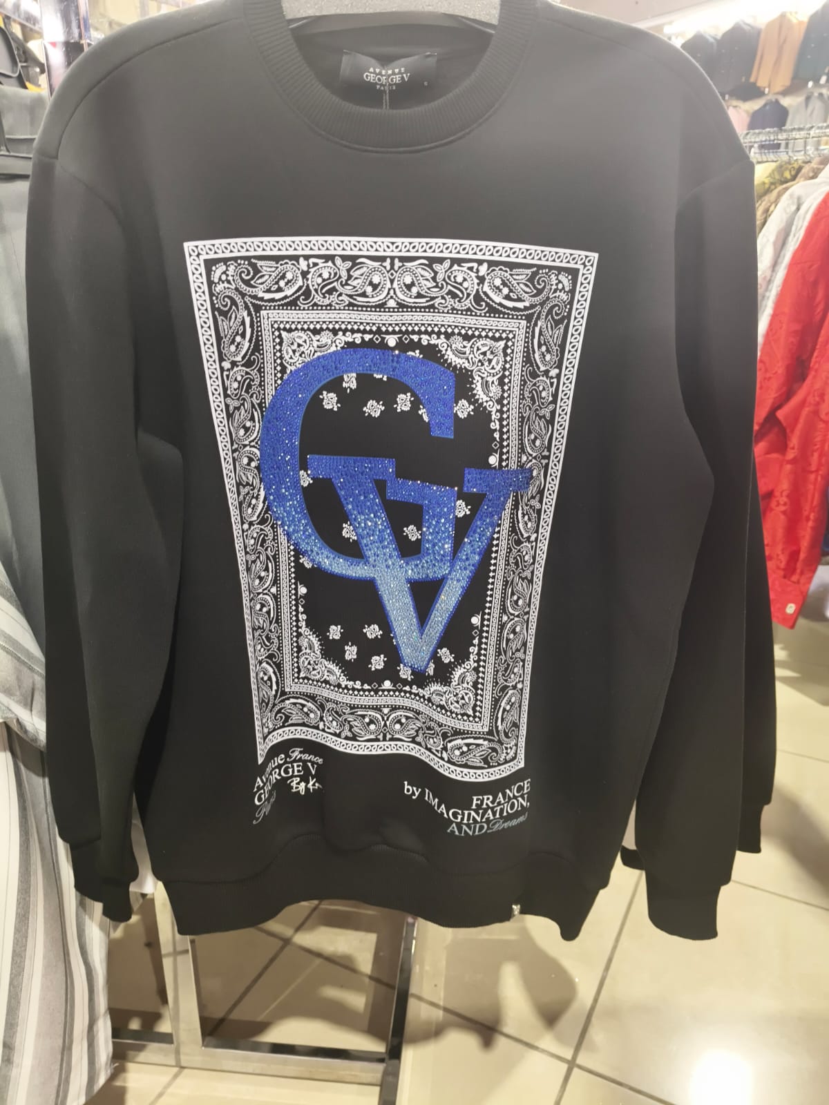George V Monogram Crest Sweatshirt - image 1
