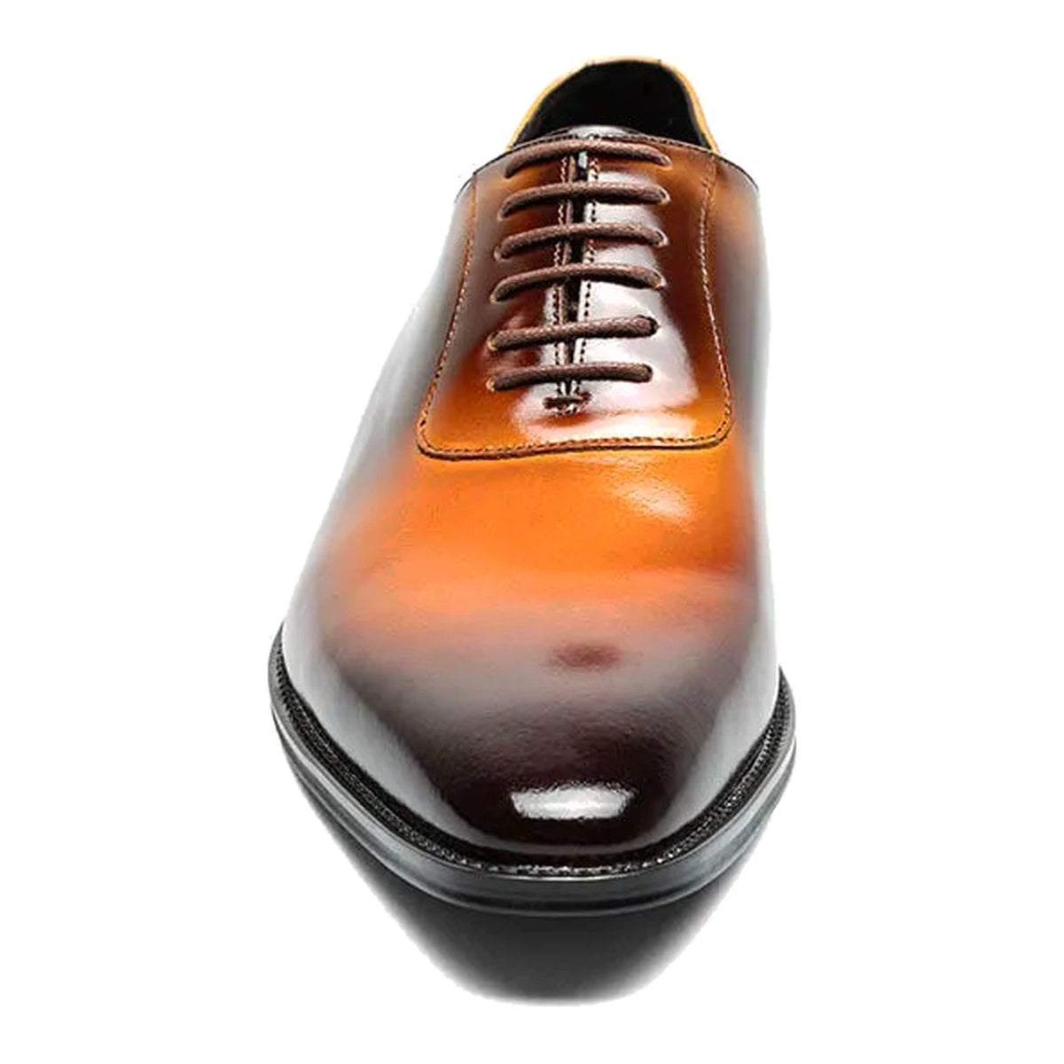 STACY ADAMS SHAFFER PLAIN TOE OXFORD – COGNAC MULTI