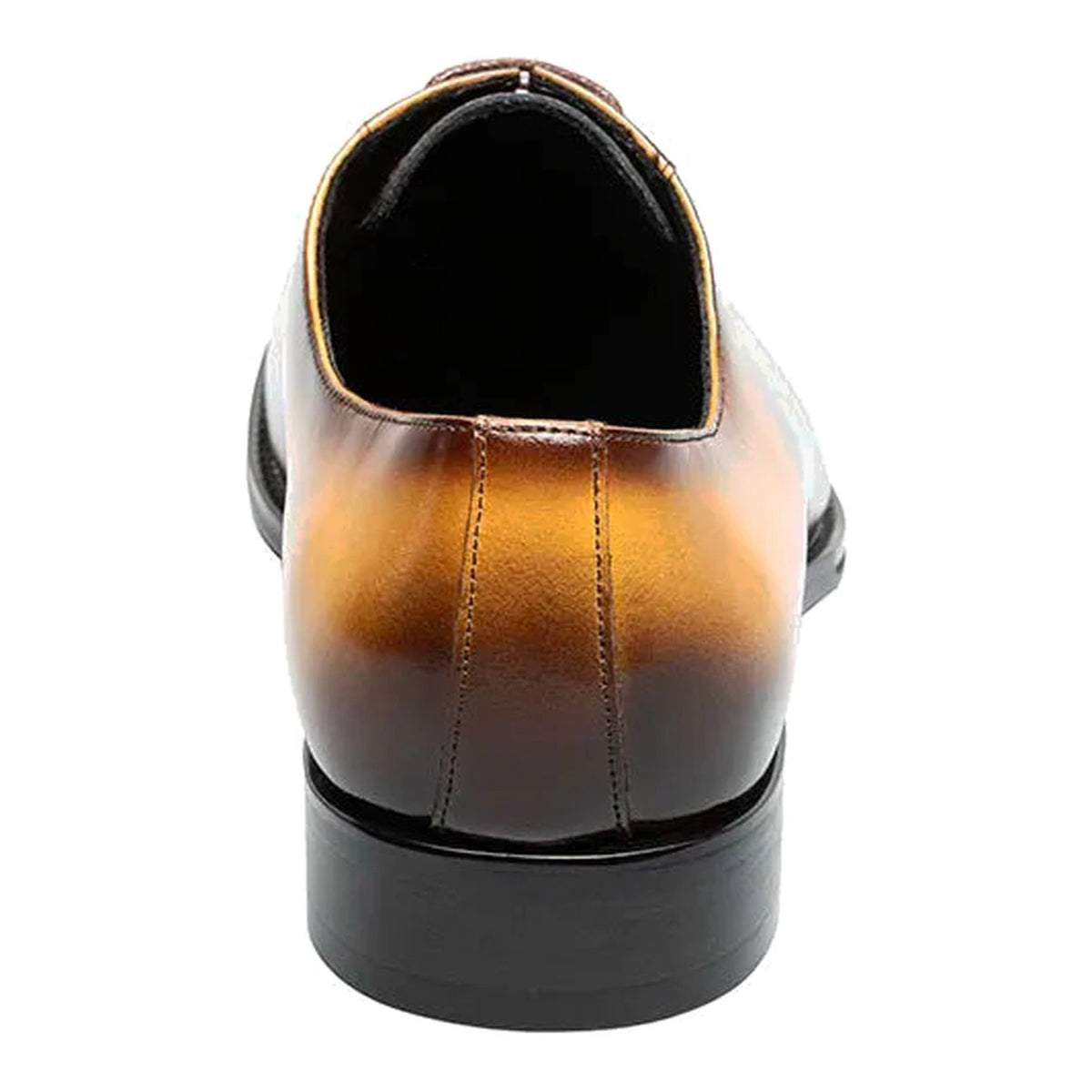 STACY ADAMS SHAFFER PLAIN TOE OXFORD – COGNAC MULTI
