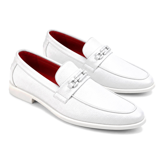 ASH4 Men's White Formal Loafers - loafer photo 1 - 0f85bda3-5b4b-4161-ad1f-79eea23b2901.png