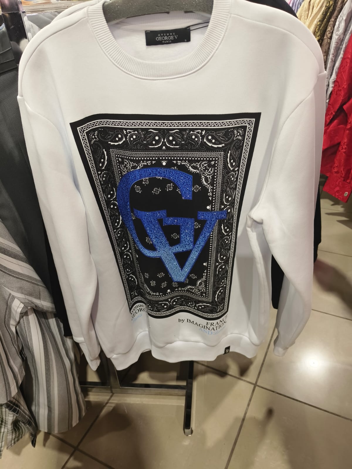 George V Monogram Crest Sweatshirt - image 2