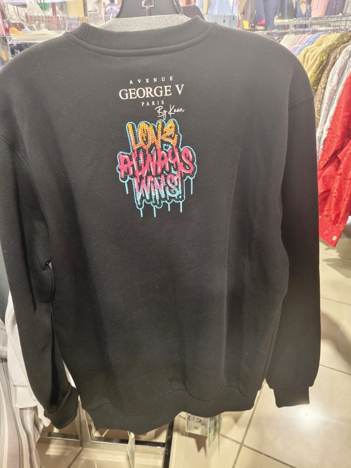 George V Love Always Wins Sweatshirt - image 3