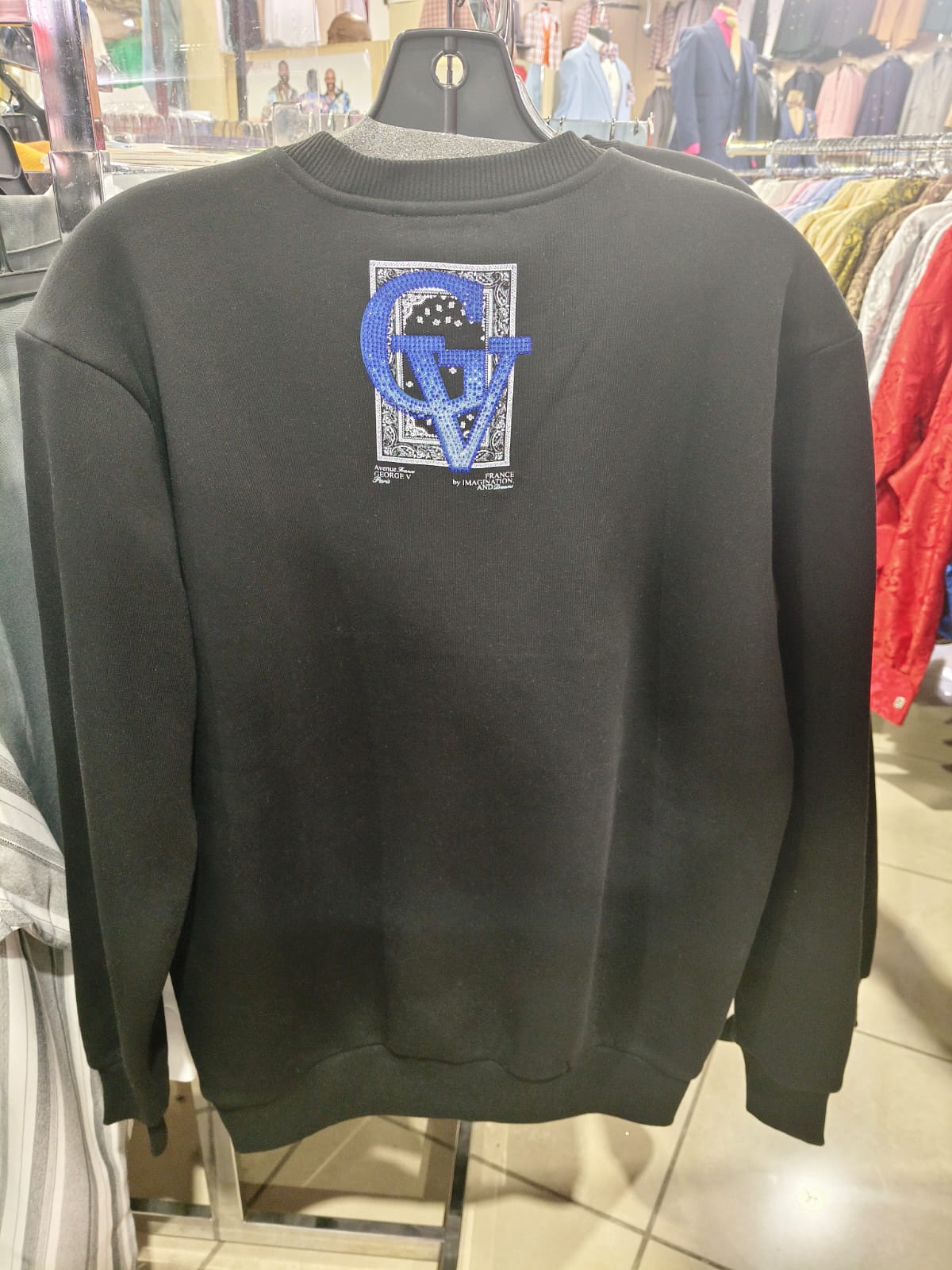 George V Monogram Crest Sweatshirt - image 4