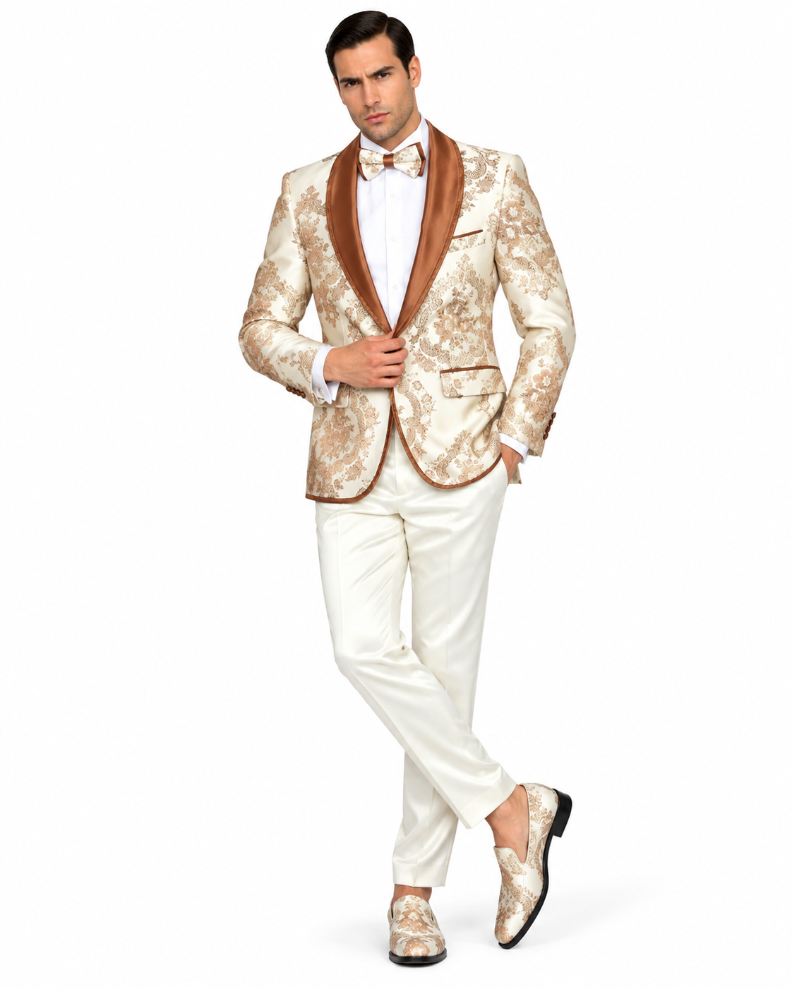 Manzini Men's Designer Blazer – Bronze - Manzini designer blazer photo 4 - 1853bf5b-aa05-464b-a173-a806fb04050c.png