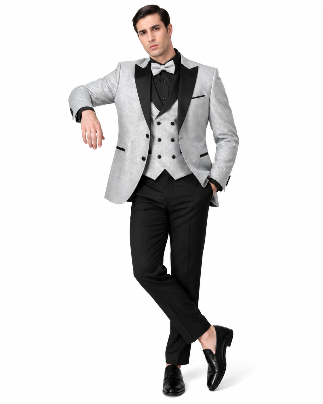Silver with Black Lapel Suit - premium Turkey suit photo 6 - 1c4da7cc-2bc4-4db1-8f4c-64f8ed9e83e0.png