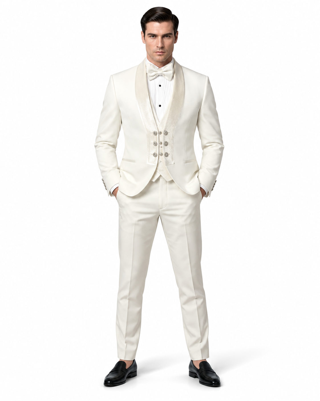 Ivory Mist Full Suit - Made in Turkey - premium Turkey suit photo 3 - 1ef6c152-3e76-4ec3-8e9d-b64e24b06bc4.png
