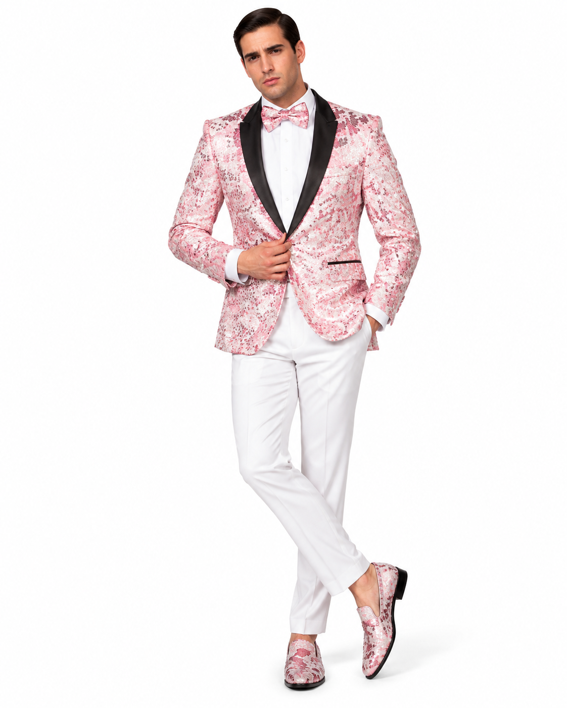 Manzini Men's Designer Blazer – Mauve - Manzini designer blazer photo 6 - 24e13510-ce58-41ce-8578-249bb3e05f2d.png