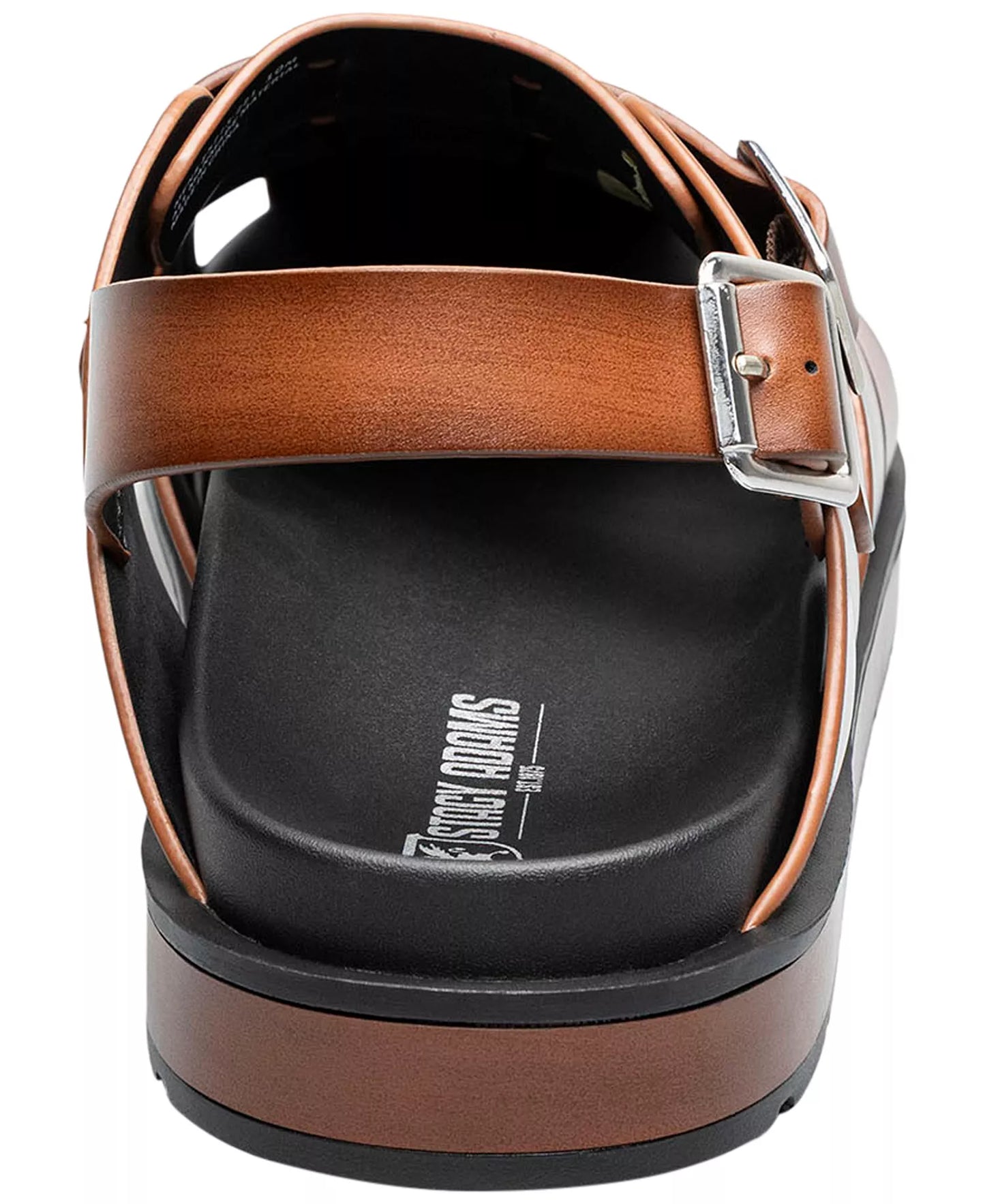 Stacy Adams LARGO Slingback Buckle Sandal – Rust Copper
