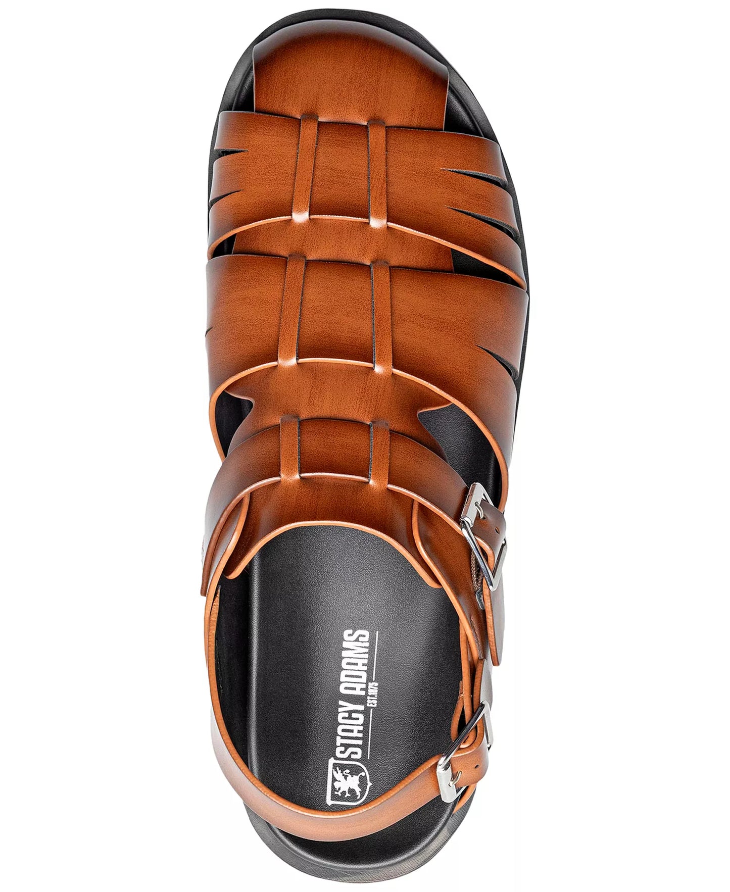 Stacy Adams LARGO Slingback Buckle Sandal – Rust Copper