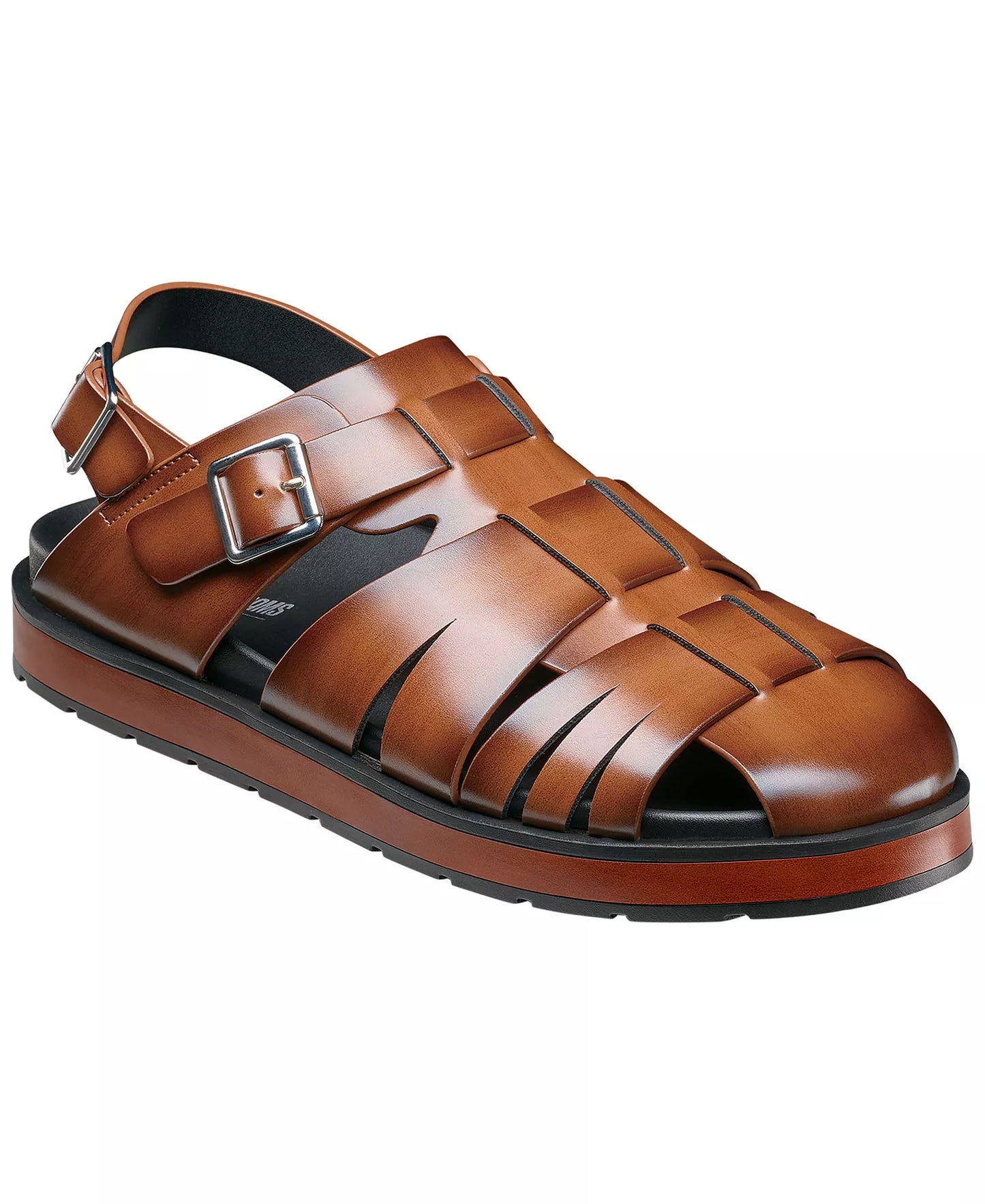 Stacy Adams LARGO Slingback Buckle Sandal – Rust Copper