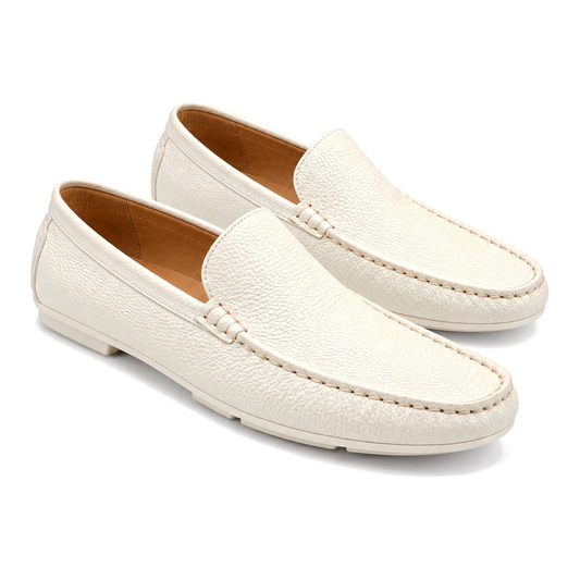 Men’s Classic White Leather Loafer - loafer photo 1 - 37bf6624-265f-4a3a-9c8d-346acd81656e.png