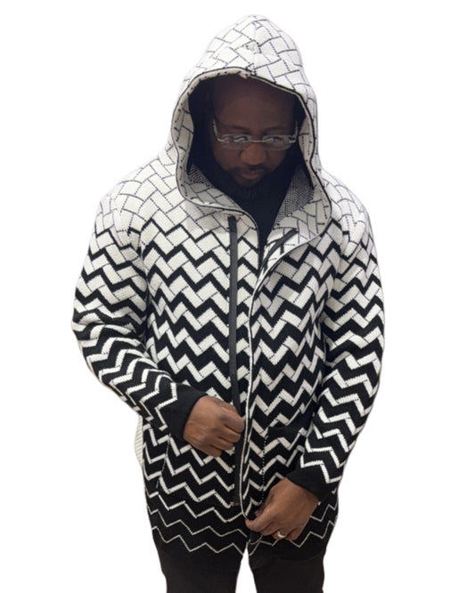 LCR Black Edition Sweater black and white