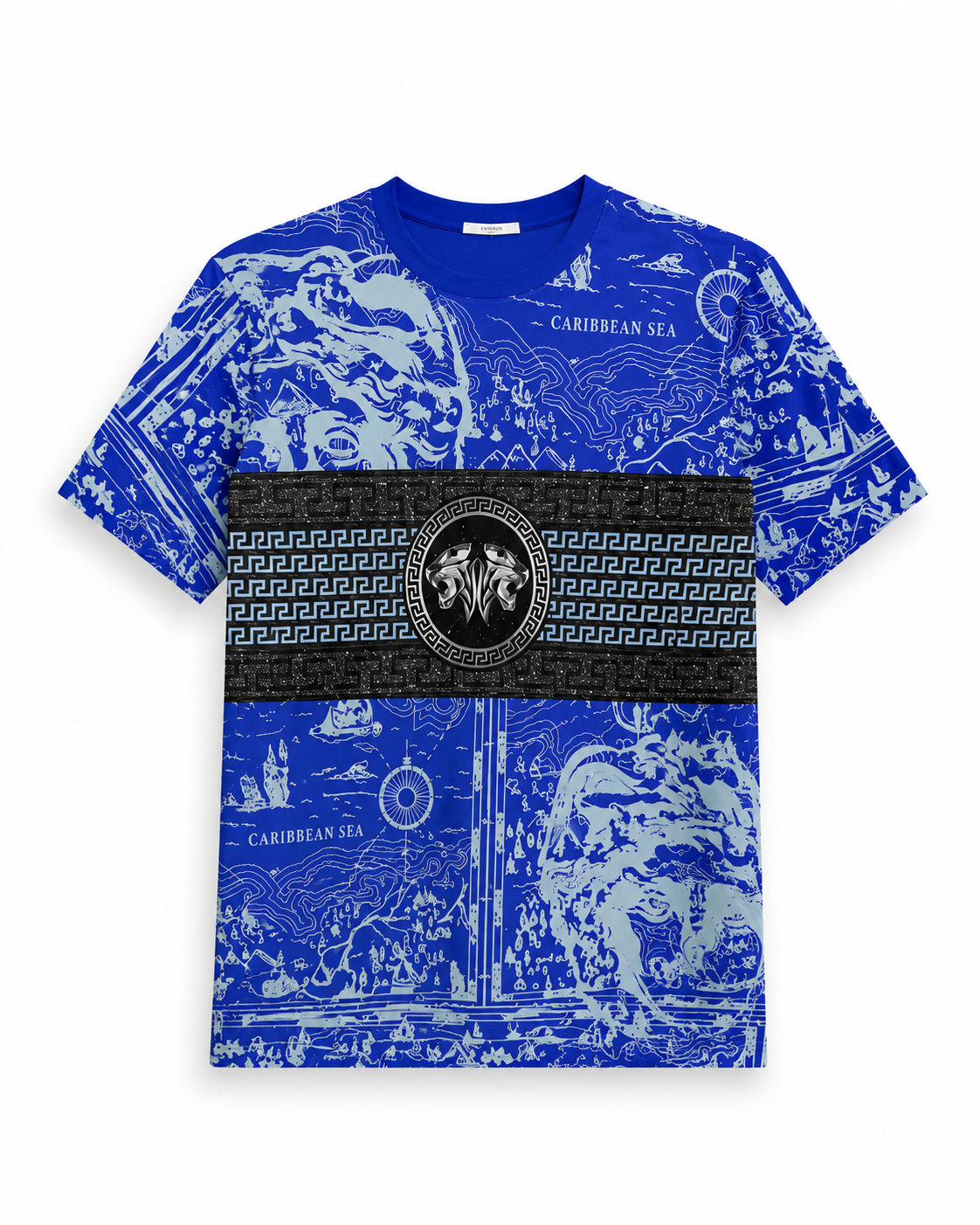 Laverita Caribbean Sea Short Sleeve T-Shirt - Blue / Grey - product-only - 40a1b091-26c2-4883-9361-81a268c0b2b7.png