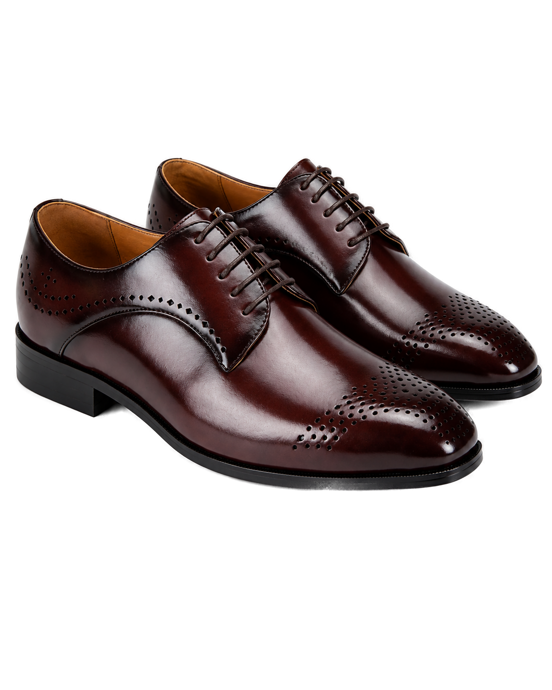 LACE-UP DRESS SHOE-BURGUNDY - Product image 2 - 53264704-4767-467a-a37b-32f0a58a0f4c-bg-white.png