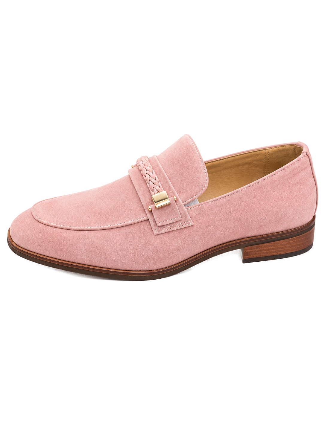 Moc Toe Woven Strap Slip-on Men's Dress Shoes Lilac - Product image 1 - 5e68d376-4c92-4943-b818-c15eade073f7-bg-white.png