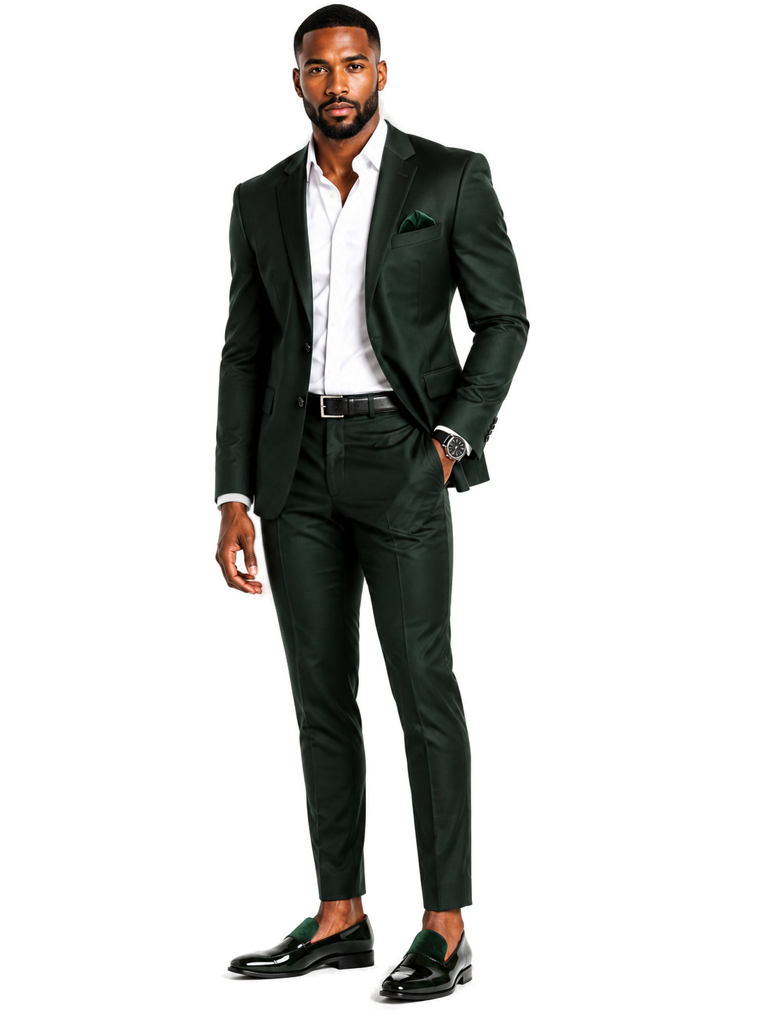 AFTER MIDNIGHT 7009/Green - Model wearing shoe - 63004923-34eb-4208-b965-e78589edaf48-bg-white.png