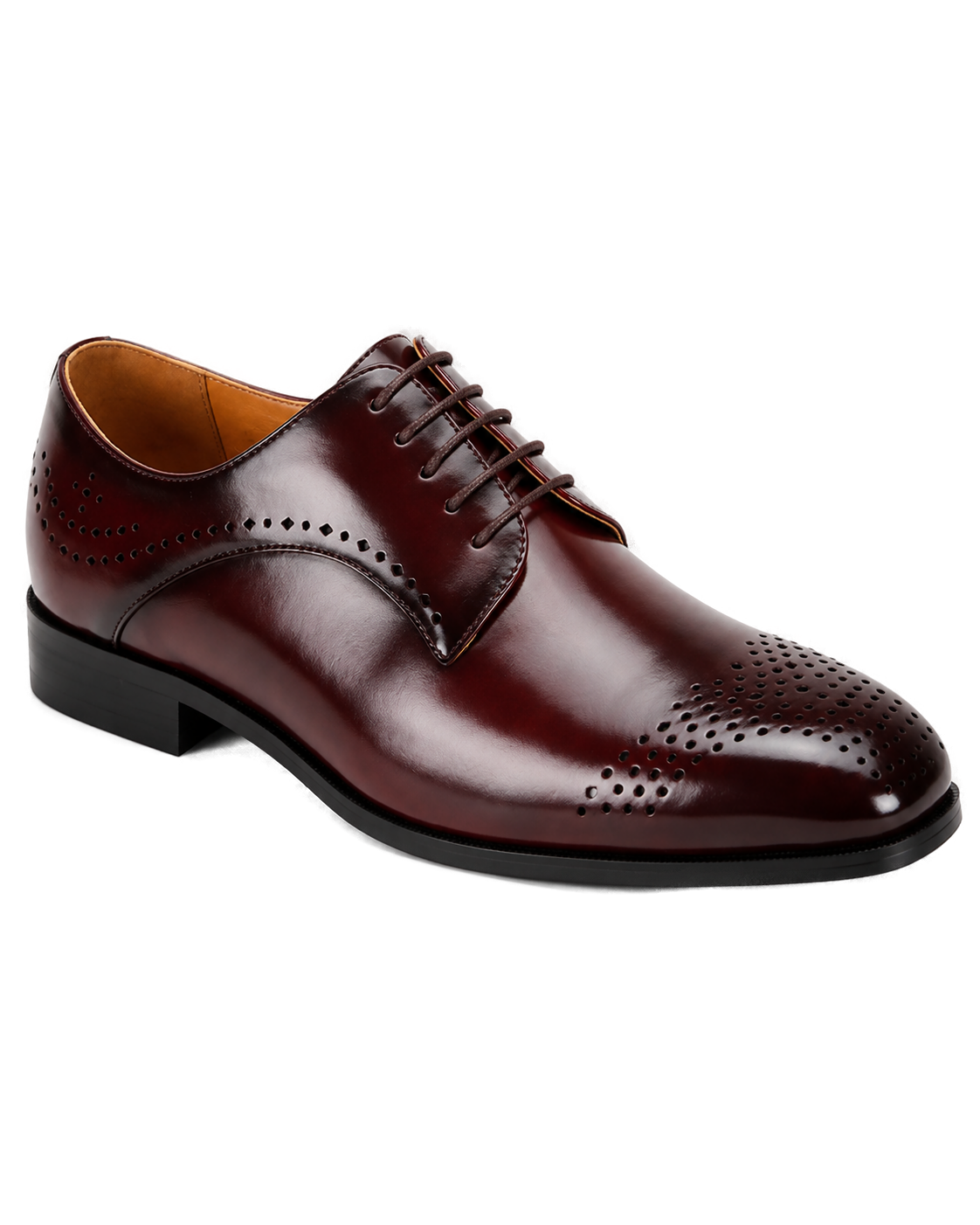 LACE-UP DRESS SHOE-BURGUNDY - Product image 1 - 769bbfd5-5e18-44a1-8fe9-d68f57f28b0c-bg-white.png