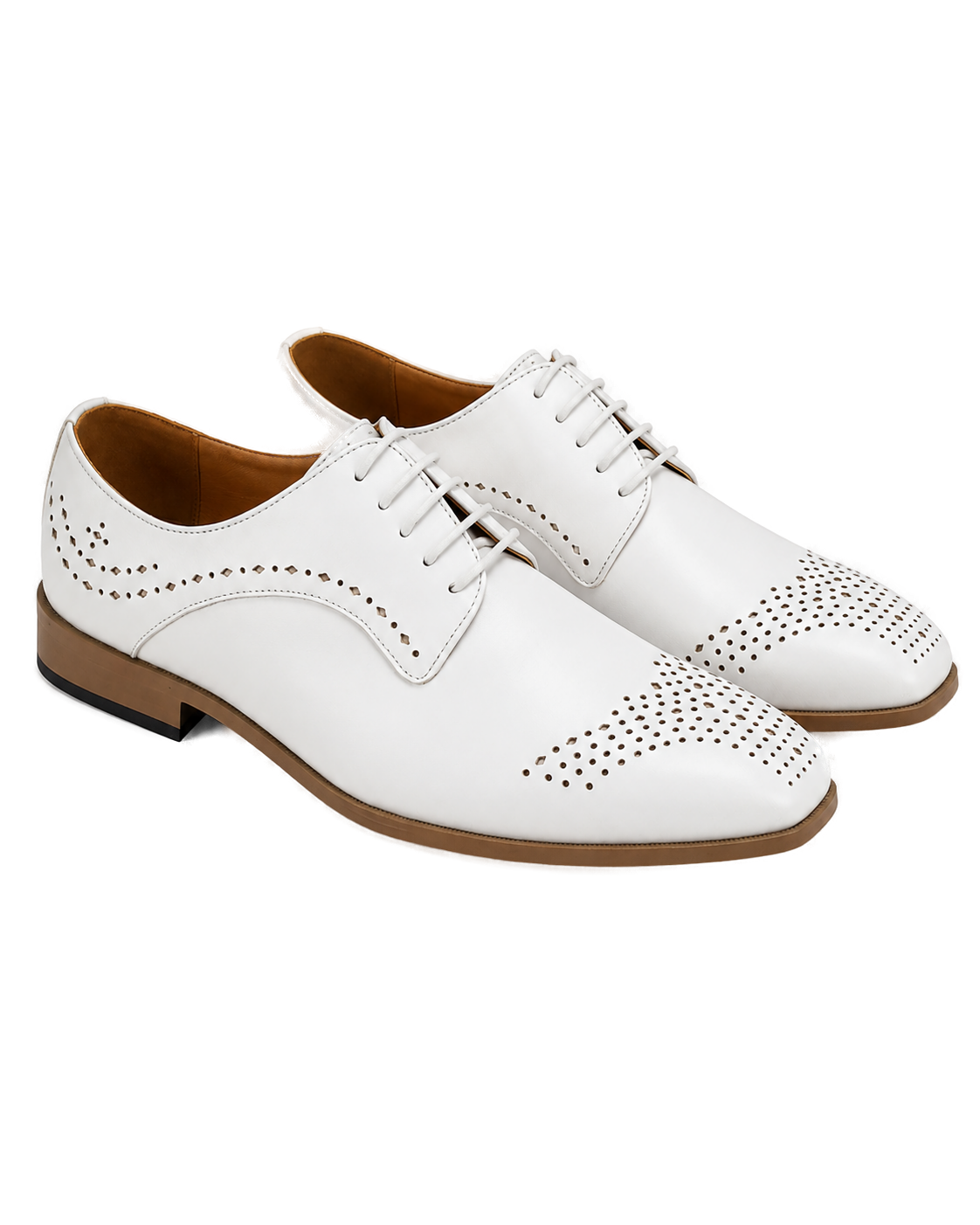 LACE-UP DRESS SHOE WHITE - Product image 2 - 77916cfc-2c89-4506-9f6b-a7bcb97dace6-bg-white.png