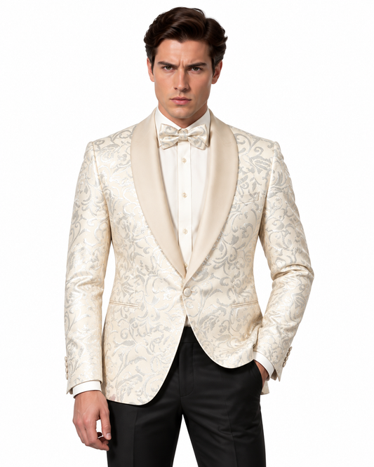 Manzini Blazer Cream - Manzini designer blazer photo 1 - 876d3341-5abf-4cee-8690-95572ae39ae8.png