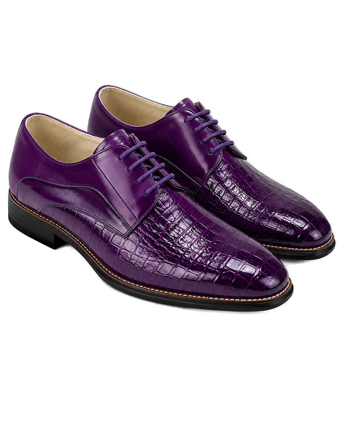 GIOVANNI  Mason/Purple Leather Shoes - Product image 2 - 9330c101-c7c8-43cc-be5a-db7a53fe2a13-bg-white.png