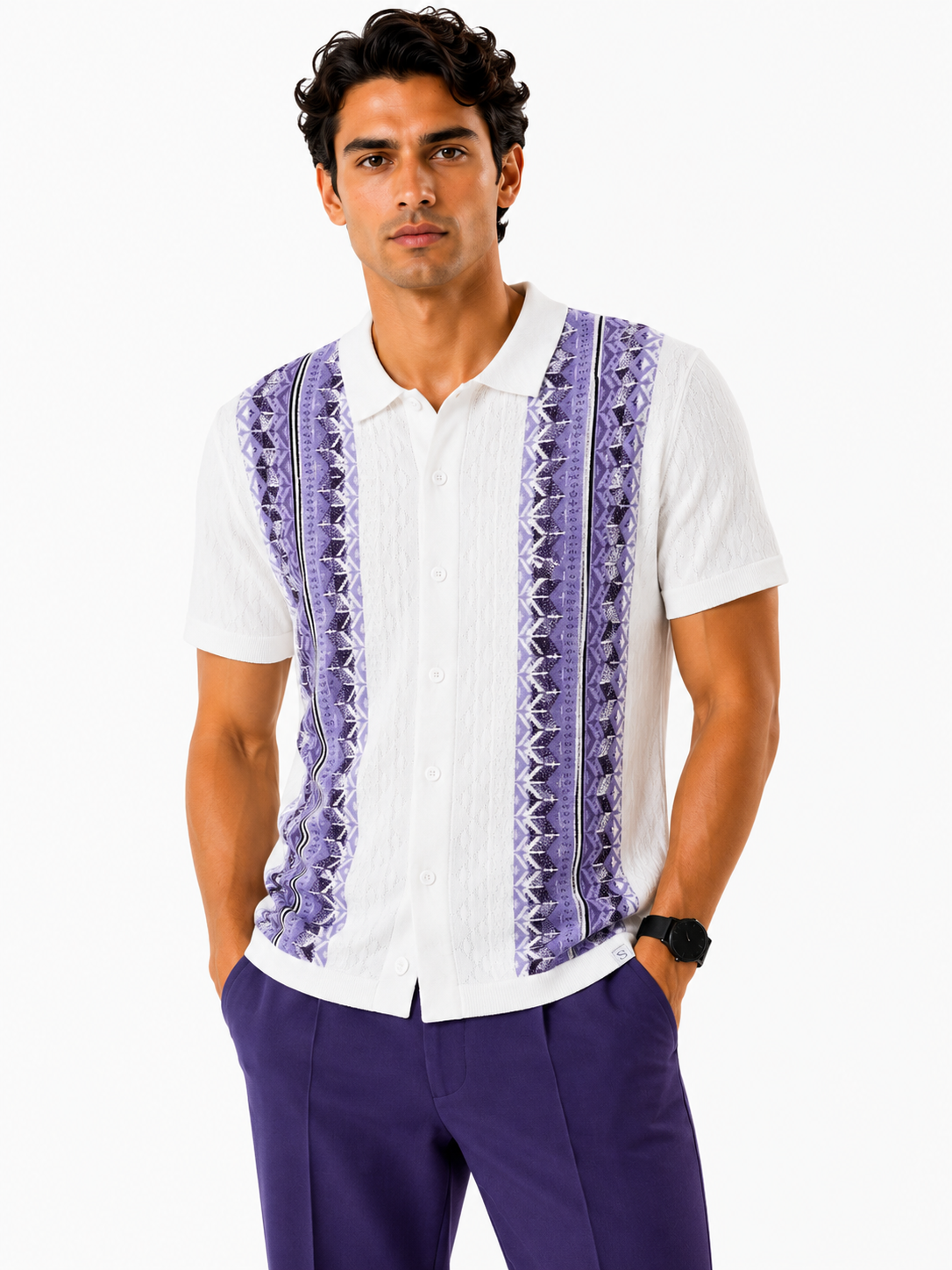 Silversilk Purple 2pc Walking Leisure Matching Set - image 1