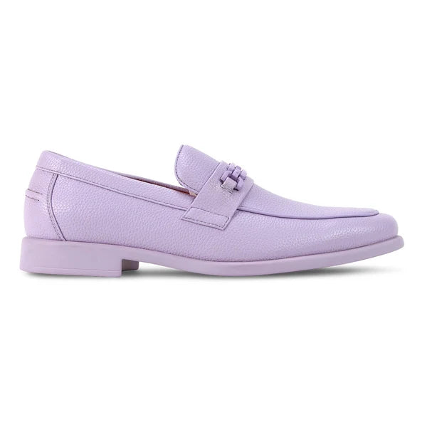 Men’s Lavender Slip-On Dress Loafers – Ash 4
