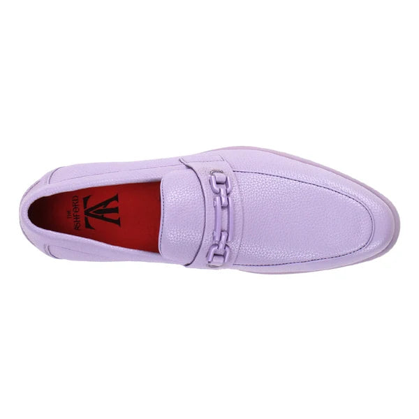 Men’s Lavender Slip-On Dress Loafers – Ash 4