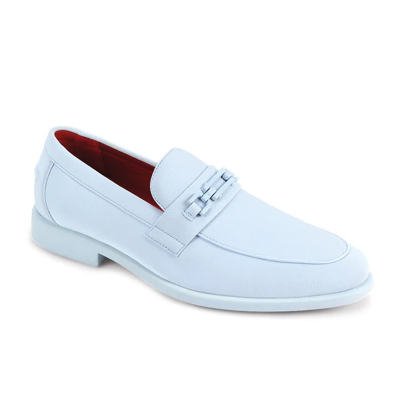 White Premium Casual Loafers for Men