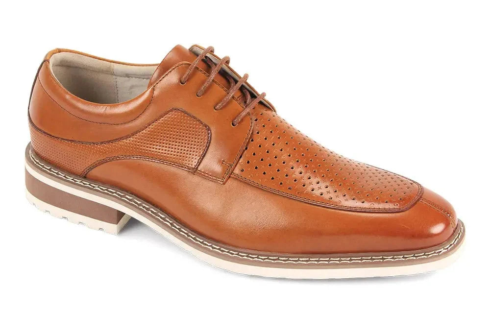 Giovanni Lenny Tan Leather Dress Shoes
