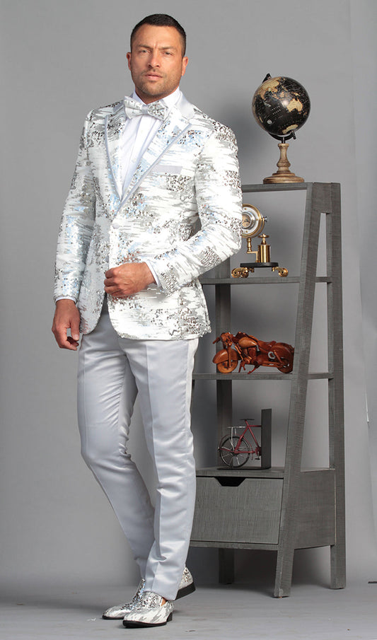 Manzini Blazer White