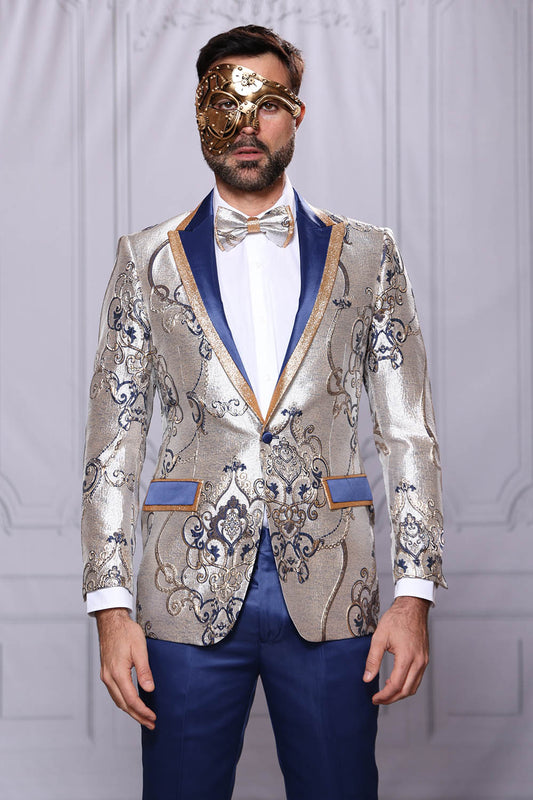 Manzini Collecion Navy-Gold