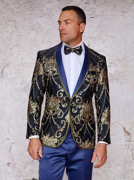 Manzini Blazer Midnight-Gold